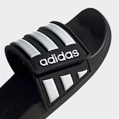 adjustable adidas slides.